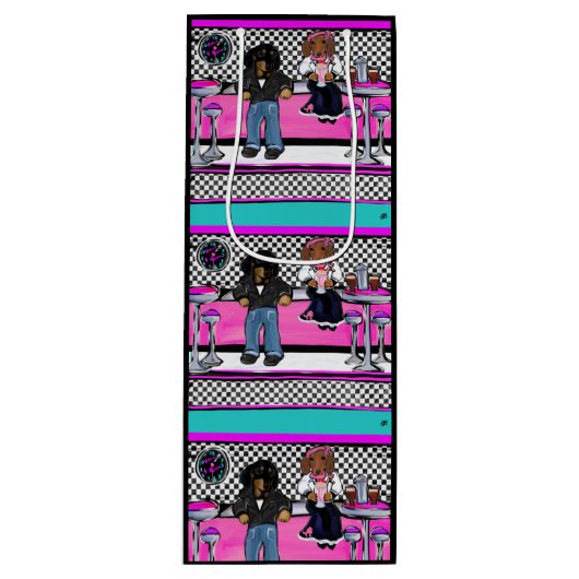 ドキシーロックアンドロール ワインギフトバッグ (正面)