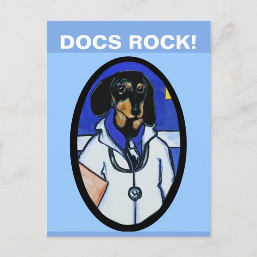 ドキシー医師 ポストカード (正面)