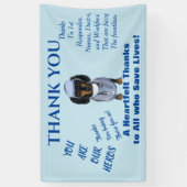 ドキシー医師 横断幕 (縦)