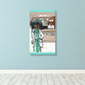 ドキシー博士 キャンバスプリント (インサイチュ (ウッドフロア))