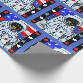 ドキシー宇宙飛行士 ラッピングペーパー (角)