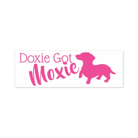 ドキシー・ガット・モクシー セルフインキングスタンプ (デザイン)