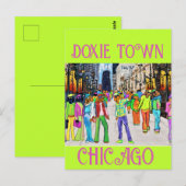 ドキシー タウン シカゴ ポストカード (正面/裏面)