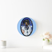 ドキシー・ドクター ラウンド壁時計 (ホーム)