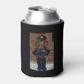 ドキシ警察 缶クーラー (缶正面)