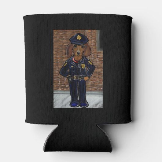 ドキシ警察 缶クーラー (裏面)
