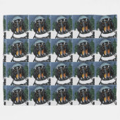 ドキシ フリースブランケット (正面(横))