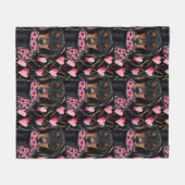 ドキシ フリースブランケット (正面(横))