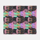 ドキシ フリースブランケット (正面(横))