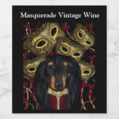 ドキシ ワインラベル (シングルラベル)