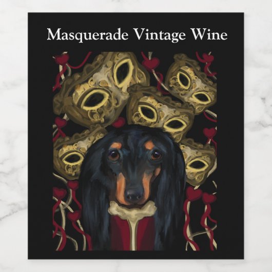 ドキシ ワインラベル (シングルラベル)