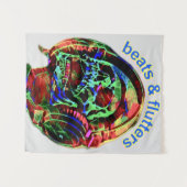 ドキドキとワクワク タペストリー (正面(横))