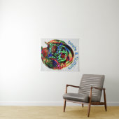 ドキドキとワクワク タペストリー (インサイチュ(横))