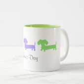 ドキドキの日 ツートーンマグカップ (正面右)