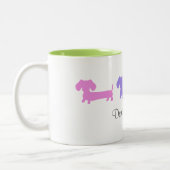 ドキドキの日 ツートーンマグカップ (左)