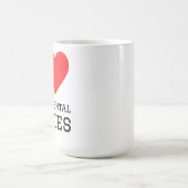 ドキュメンタリーシリーズが好き コーヒーマグカップ (中央)