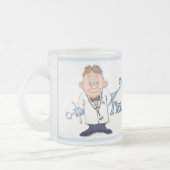 ドキュメントを信頼 フロストグラスマグカップ (左)