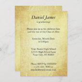 ドキュメントペーパー アナウンスメント 招待状 (正面/裏面)