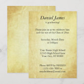 ドキュメント ペーパー アナウンスメント 招待状 (正面/裏面)