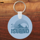 ドキー島 – 青 キーホルダー (正面)