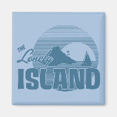 ドキー島 – 青 マグネット (正面)