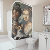 ドギーとレディース シャワーカーテン (インサイチュ)