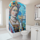 ドギーと女王 シャワーカーテン (インサイチュ)