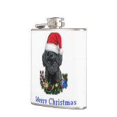ドギーのクリスマス フラスク (左)