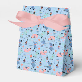 ドギーのテイクアウトボックス – かわいい犬のアート – ギフト フェイバーボックス