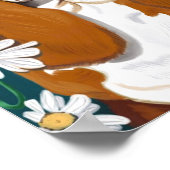 ドギーのデイジーポスター ポスター (角)