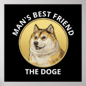 ドギーインパーソナライズされた犬 ポスター (正面)