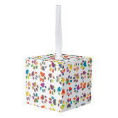 ドギーカラフルポーズキューブオーナメント キューブオーナメント (裏面アングル)