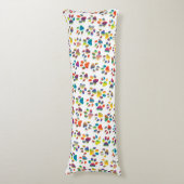 ドギーカラフルポーズ抱き枕 ボディピロー (正面縦)