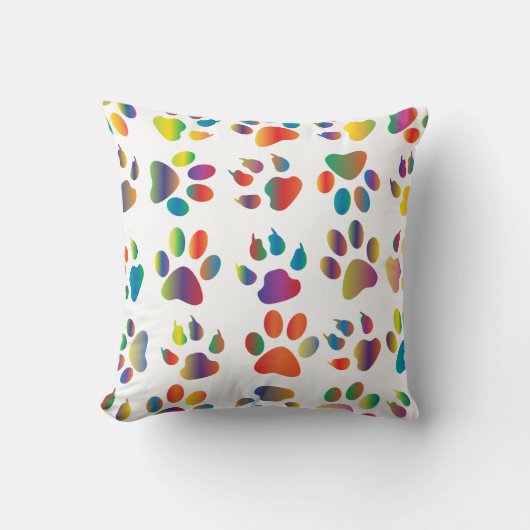 ドギーカラフルポーズ装飾用クッション クッション (正面)