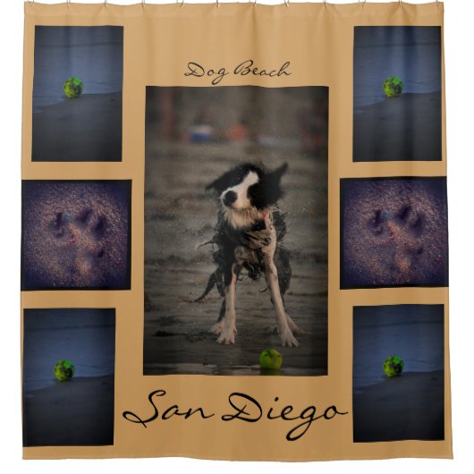 ドギーシャワー シャワーカーテン (正面)