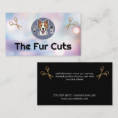 ドギートリマーロゴ | はさみ | ボケ 名刺 (正面/裏面)