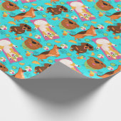 ドギーバケーション ラッピングペーパー (角)
