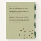 ドギーバスタイムブックカバーインスピレーション手帳 ノートブック (裏面)