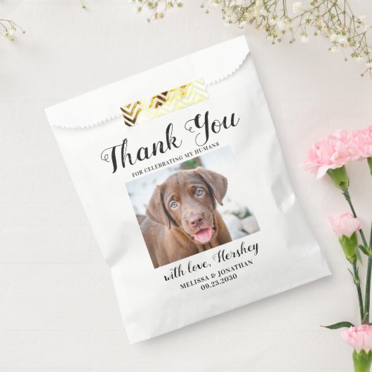 ドギーバッグサンキュービスケットバーペットトリート結婚ズ フェイバーバッグ (封をした状態)