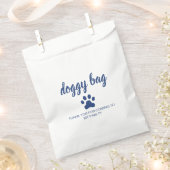 ドギーバッグ子犬の誕生日パーティーの好意 フェイバーバッグ (クリップ留めされた状態)