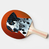 ドギーパドルダルマティアン 卓球ラケット (横)