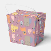 ドギーパーティーの好意テイクアウト箱 – フードサービス フェイバーボックス (裏面サイド)