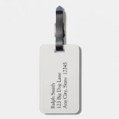 ドギーファミリー写真ラゲッジタグ ラゲッジタグ (裏面縦)