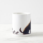 ドギーファミリー8 コーヒーマグカップ (中央)