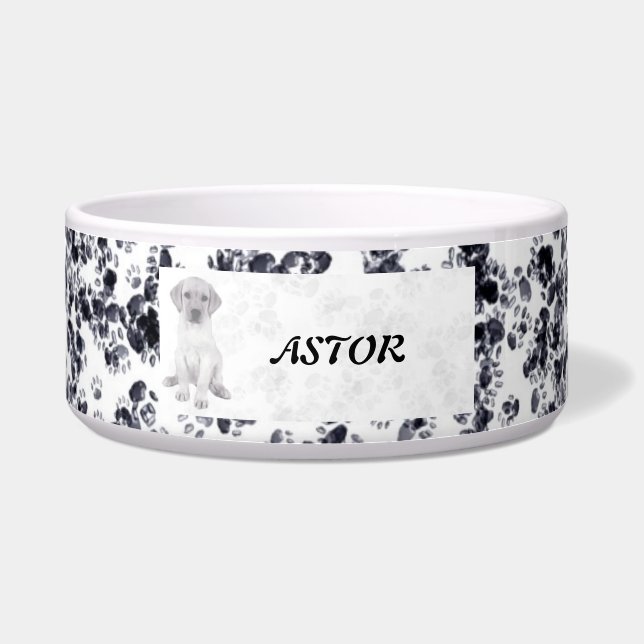 ドギープリント ボウル (正面)