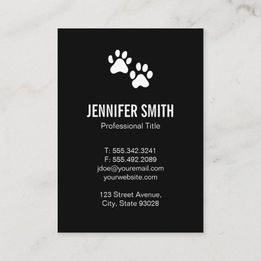 ドギープリント 名刺 (裏面)