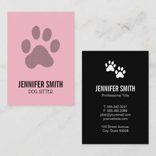 ドギープリント 名刺 (正面/裏面)