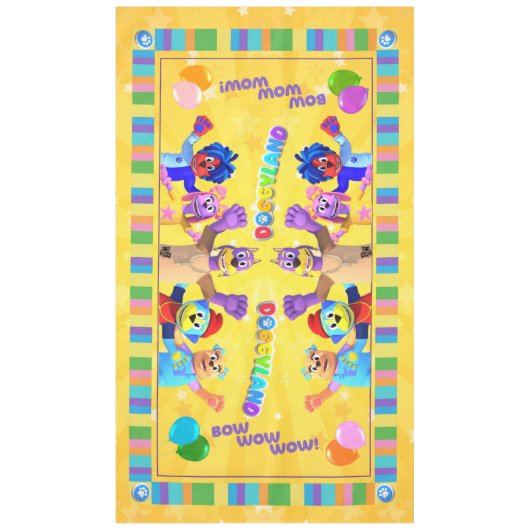 ドギーランドテーブルクロス テーブルクロス (正面)