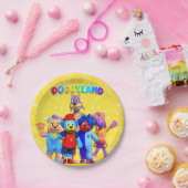 ドギーランドプレート ペーパープレート (パーティー)