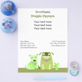 ドギー保育園/ドッグウォーカー販売促進チラシ チラシ (シングル)